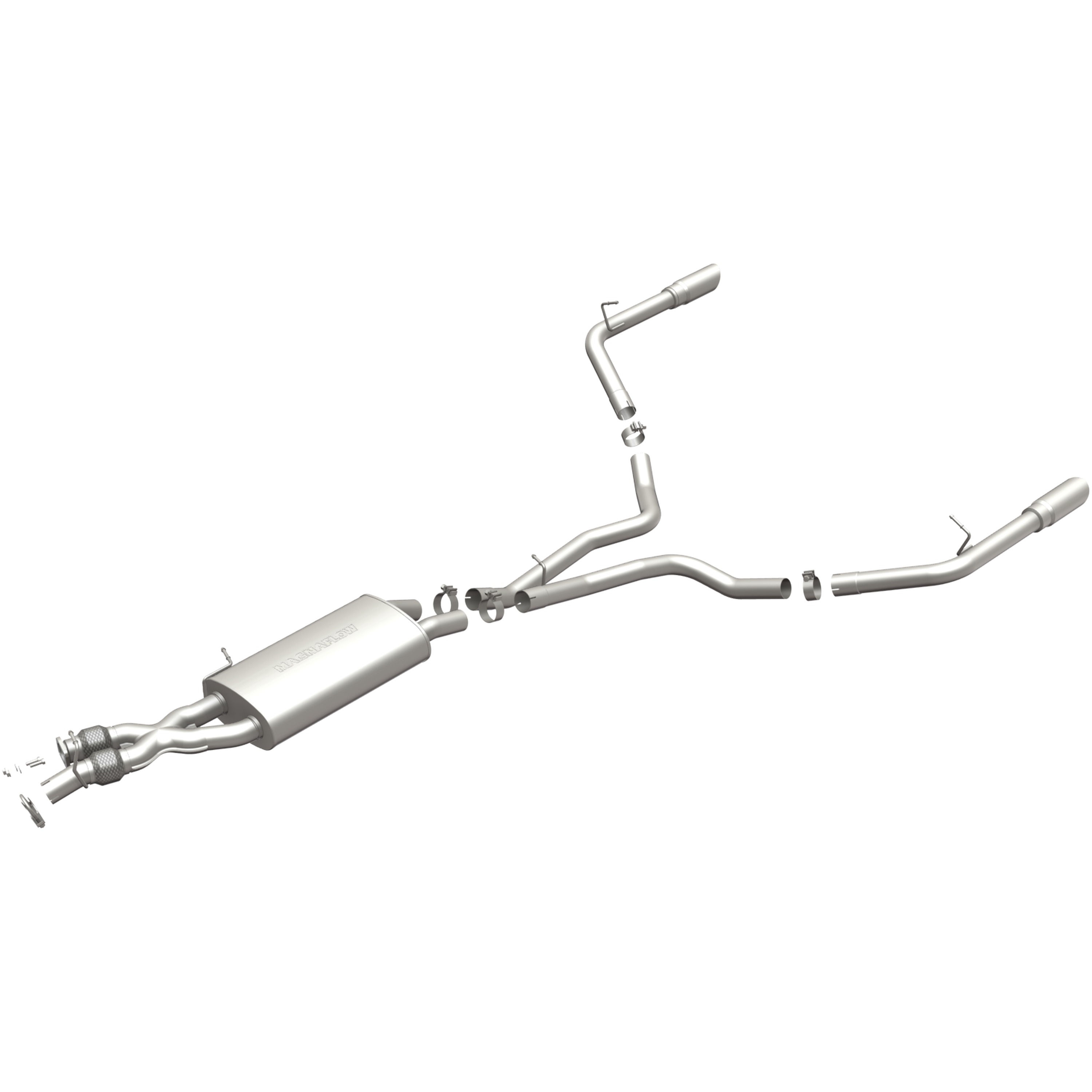 MagnaFlow 2010-2013 Land Rover Range Rover Sport Touring Series Cat-Back Performance Exhaust System